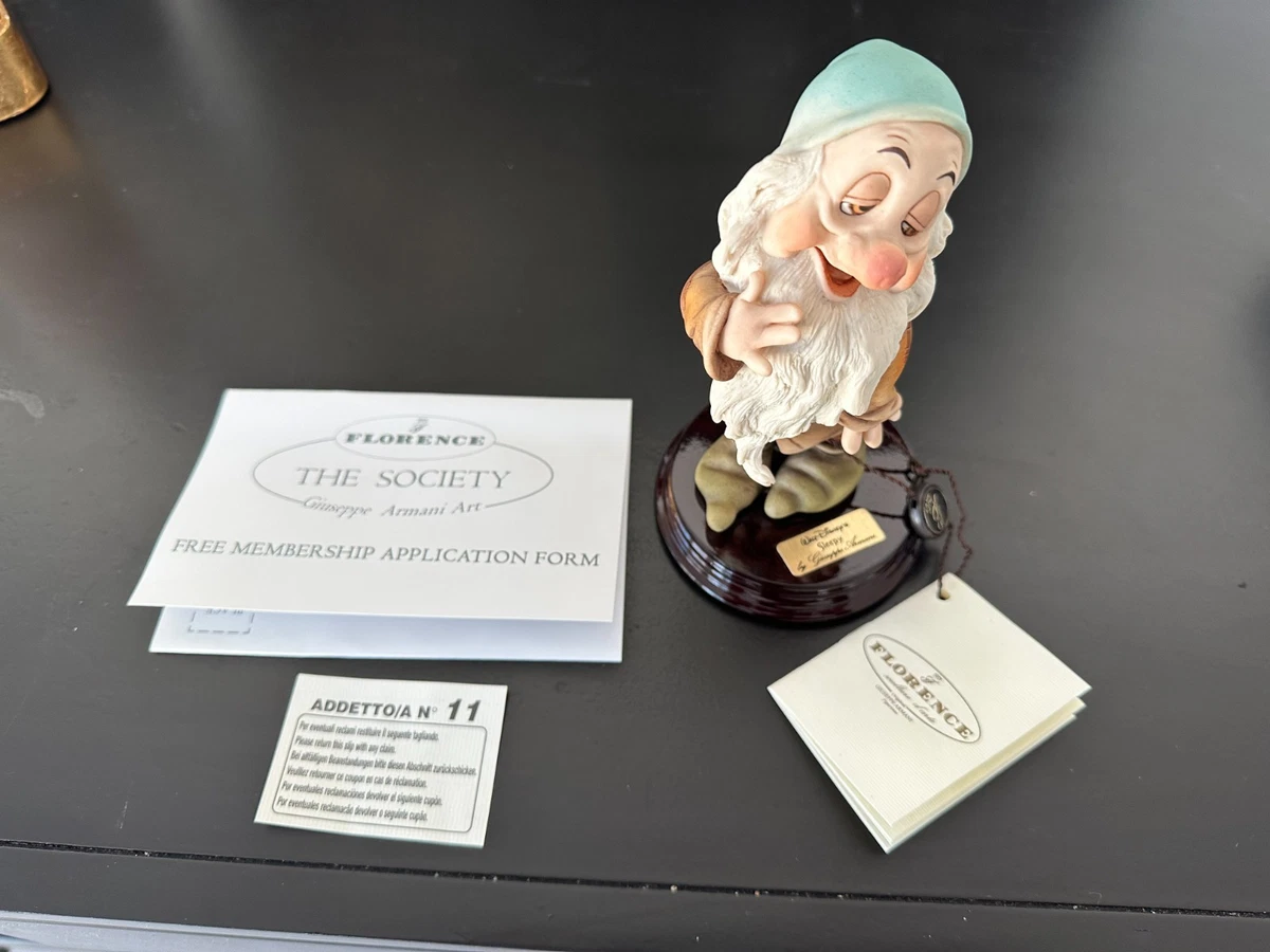 Disney Armani Figurines In Snow White Figurines (1968-Now) for