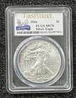 2016 Silver American Eagle MS-70 PCGS (First Strike)