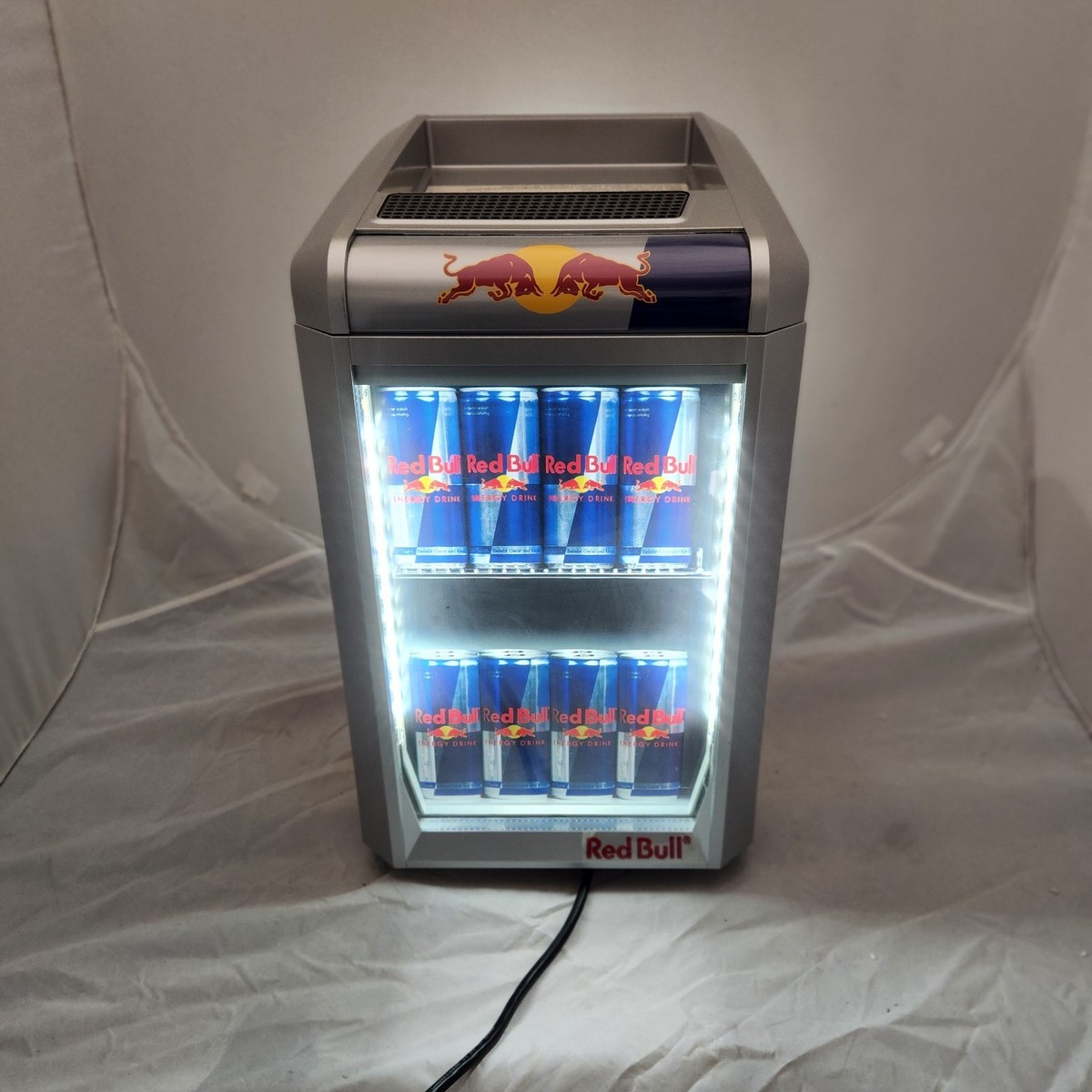 冷蔵庫・冷凍庫 RED BULL LIGHTED COUNTER-TOP MINI FRIDGE Red Bull Mini display countertop refrigerator