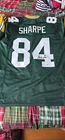 Sterling Sharpe Signed Green Bay Packers #84 Football Jersey BAS Witnessed