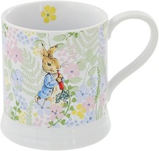 Peter Rabbit With Radish Mug Beatrix Potter Ceramic Coffee Cup - Minor Damage