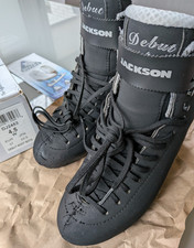 Botas de patinaje artístico Jackson debut para niños - talla 4,5 W (anchas) - ¡Gran soporte!