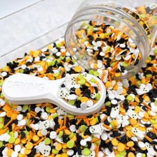 FAKE Floating Ghost Halloween Polymer Clay Sprinkles Mix NOT EDIBLE D5-35