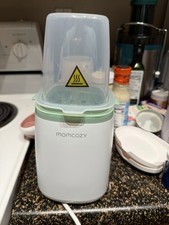 Momcozy Baby Bottle Warmer w/ Lid, Defrosting, Quick Reference Guide on Unit
