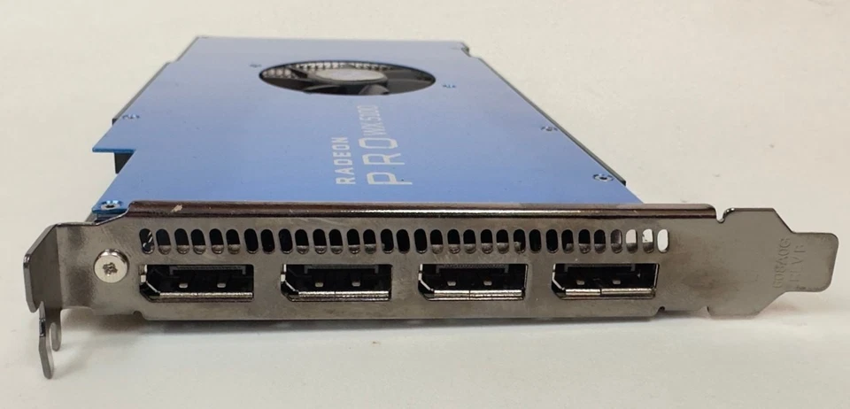 AMD RADEON PRO WX 5100 8 GB GDDR5 PCIe x16 4xDisplayPort GPU Graphic Card TESTED - Image 2 of 4