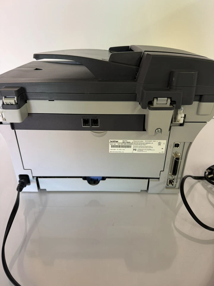 Brother MFC-7820N Monochrome Laser Printer Scanner Copier Fax Machine - Image 2 of 4