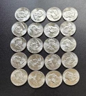 Roll of 20 BU 1963 Franklin Half Dollars