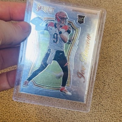 JOE BURROW 2020 PANINI SELECT CERTIFIED ROOKIE RC #SCR-1 BENGALS LSU SUPER BOWL!