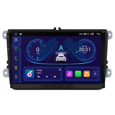 XTRONS Android Autoradio für VW T5 Golf 5, 9-Zoll Touchscreen mit Navi, CarPlay,
