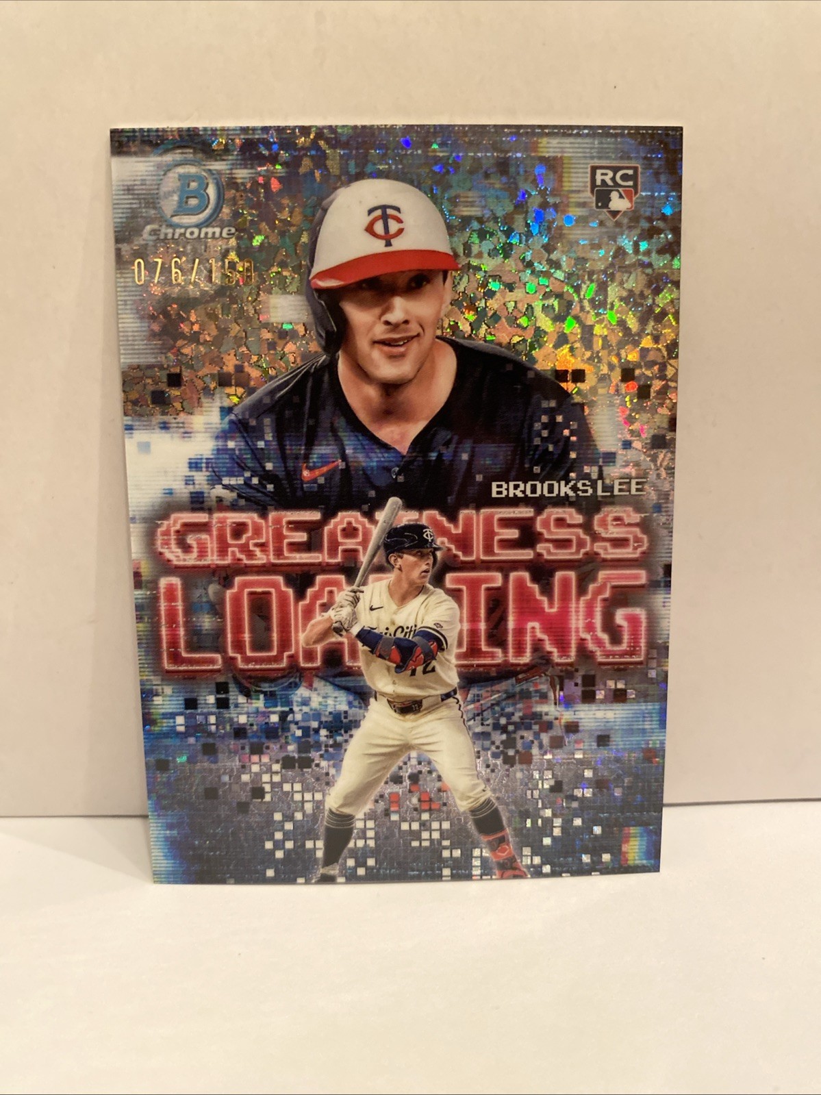 2025 Bowman Greatness Loading #GL-14 Brooks Lee RC Mini Diamonds /150
