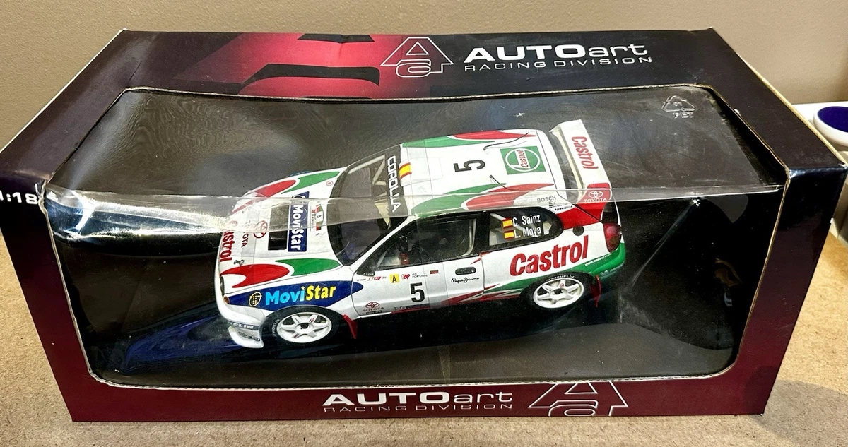 Auto art 1/18 Toyota corolla WRC 99 Auriol Giraudet #04