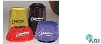 Outerwears Pre-Filter - Red Motorcycle ATV/UTV Street Bike Dirt Bike 20-1211-03 - Image 2 of 4