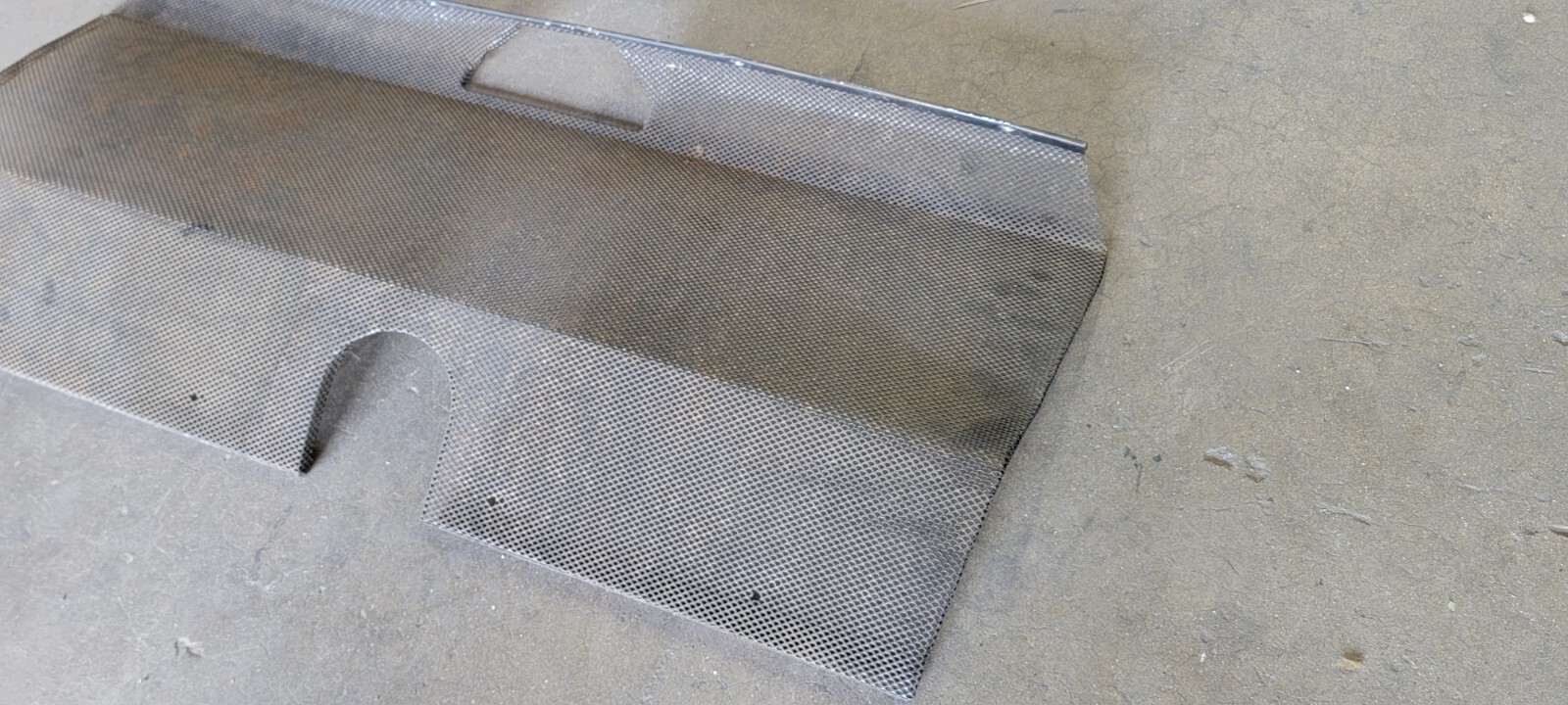 LAMBORGHINI MURCIELAGO REAR EXHAUST VENT GRILL AUXILIARY COVER OEM 418864878 