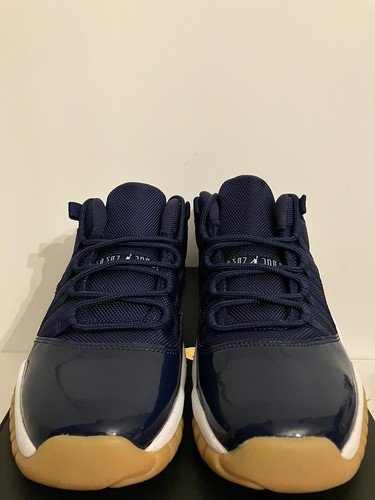 Air Jordan 11 XI Retro Low BG Midnight Navy White Gum B-grade GS 6.5Y 528896 405 - Picture 3 of 9