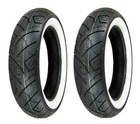 Shinko 130/90-16 & 150/80-16 777 HD White Wall Tires Harley, Kawasaki, Yamaha
