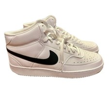 Nike Court Vision Next Nature Mid White Black Men's size  12 Trendy DN3577-101