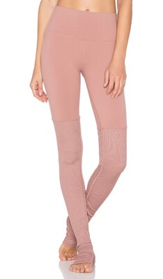 ヨガ・ピラティス Alo yoga High Waist Goddess Legging alo High Waisted Goddess Legging Rich Navy/Black W5525R