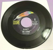 The Zanies - Flaky (vocal/instr.) 45 Promo Dore rare novelty psych HEAR