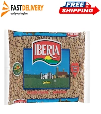 Iberia Dry Lentils, 12 Oz (Pack of 1).