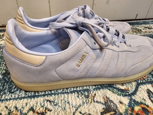 adidas Samba Blue Dawn Mens Size 10 - Picture 7 of 8