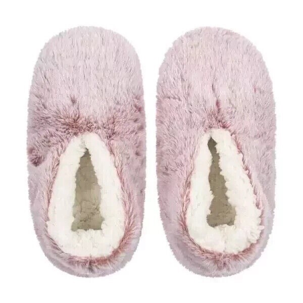 PANTOFOLA D’ORO Calzino Ciabatta Donna Lemon Super Morbido in Pelliccia Ecopelliccia Rosa Taglia S M (5 7)