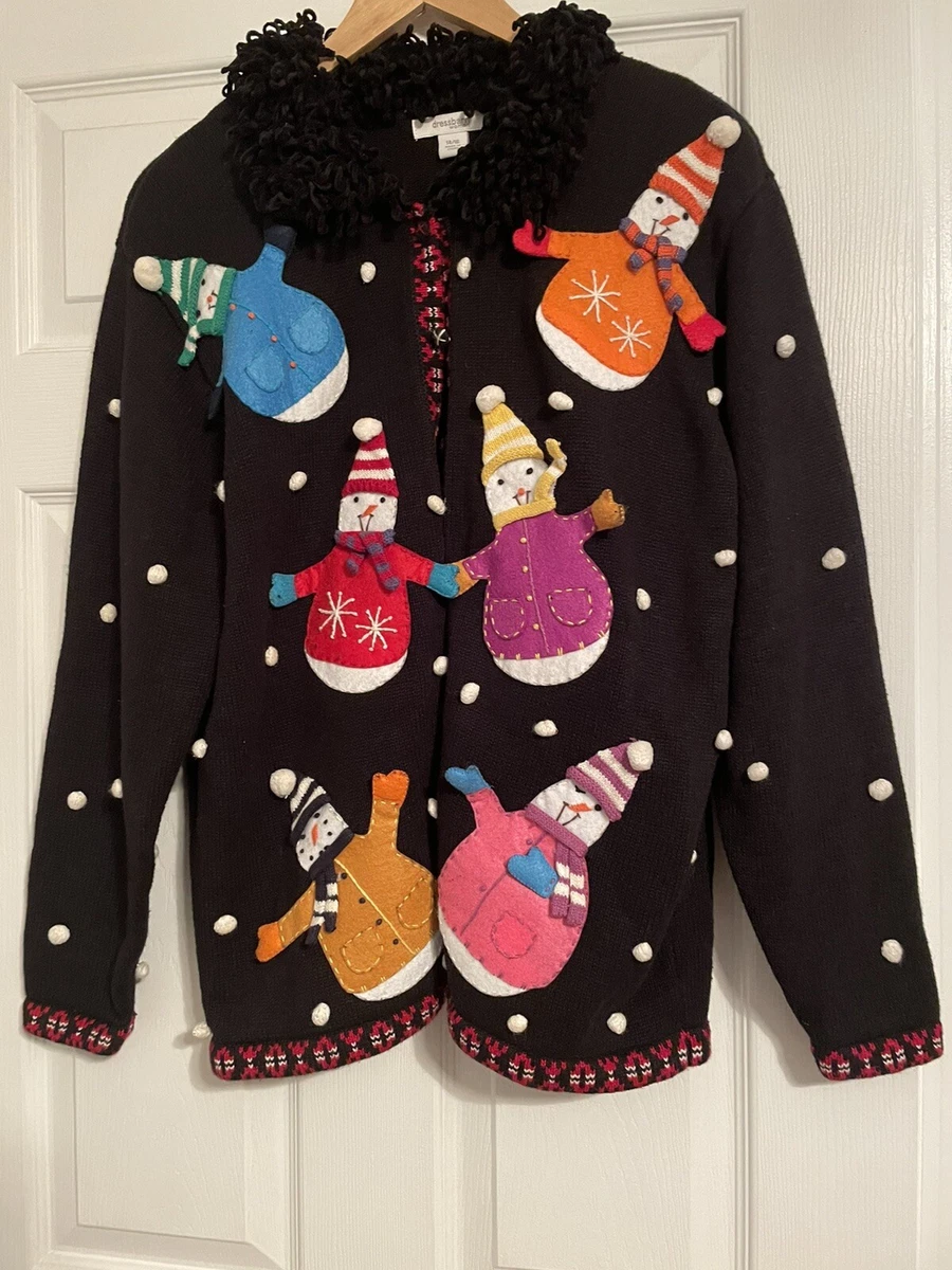 Plus size snowman hot sale sweater