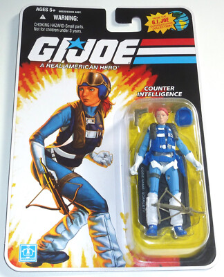 G.I.JOE 2008 SCARLETT PILOT VERSION MOC NEU & OVP GI JOE 25TH ANNIVERSARY