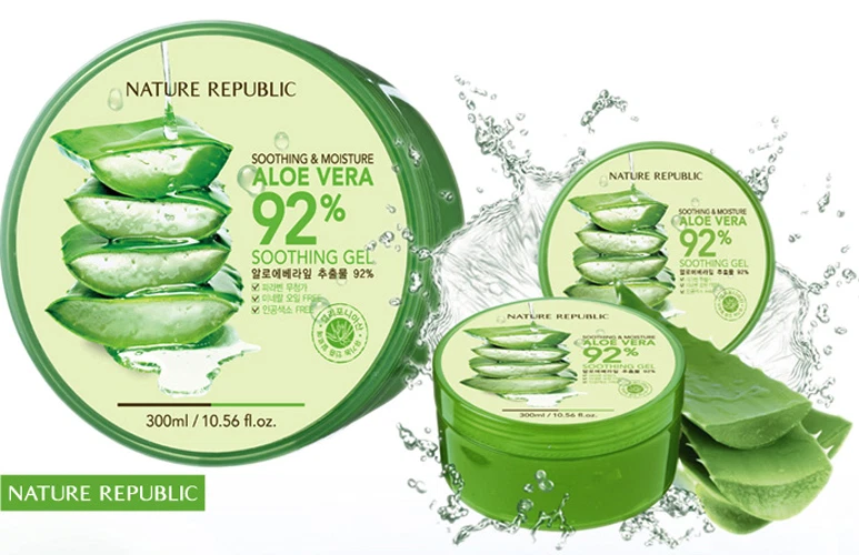 [NATURE REPUBLIC] Soothing & Moisture Aloe Vera 92% Soothing Gel MADE IN KOREA