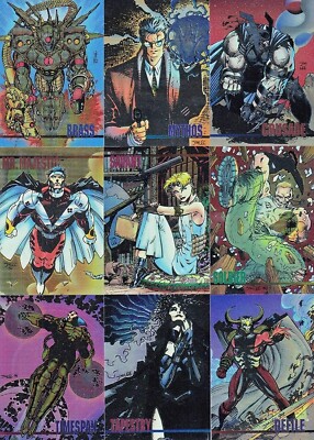 Wildstorm Set 1 1994 Wildstorm Partial Base Card Set 99 of 100 + 1 MC
