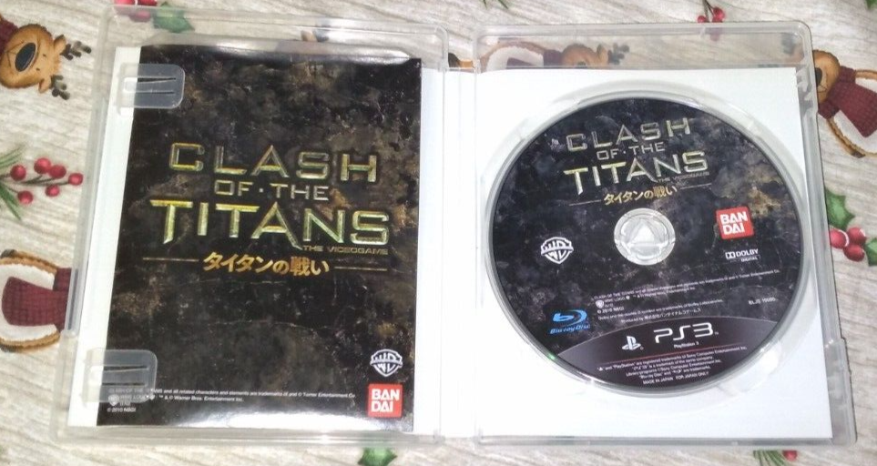 Clash of the Titans: The Videogame PS3 Sony PlayStation 3, 2010 W/ Manual  tested 722674110280