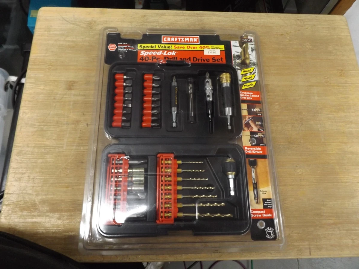 Craftsman tool set sale drill