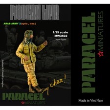 PARACEL MINIATURES MODERN SERIES MW3502 ARAB ARMY 2 -SYRIA/ IRAQ- 1 RESIN FIGURE