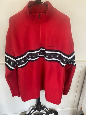 vintage half zip sweater