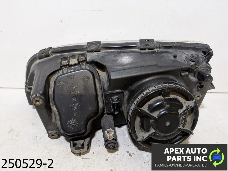 Fabricante de equipamento original 1998-2000 Volvo S70 2.4L conjunto de farol lateral direito destro - Imagem 4 de 4