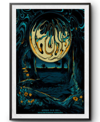 Goose Live At The Fillmore Miami Beach October 29-30 2024 Concert Poster