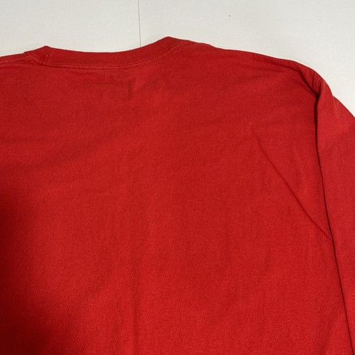 CHAMPION Duquesne University Adult Large Sports Team Print Logo Red LS Shirt - Picture 8 of 8