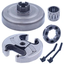 3/8" Sprocket Rim Clutch Assy For Husqvarna 455 Rancher 460 Chainsaw Oil Line
