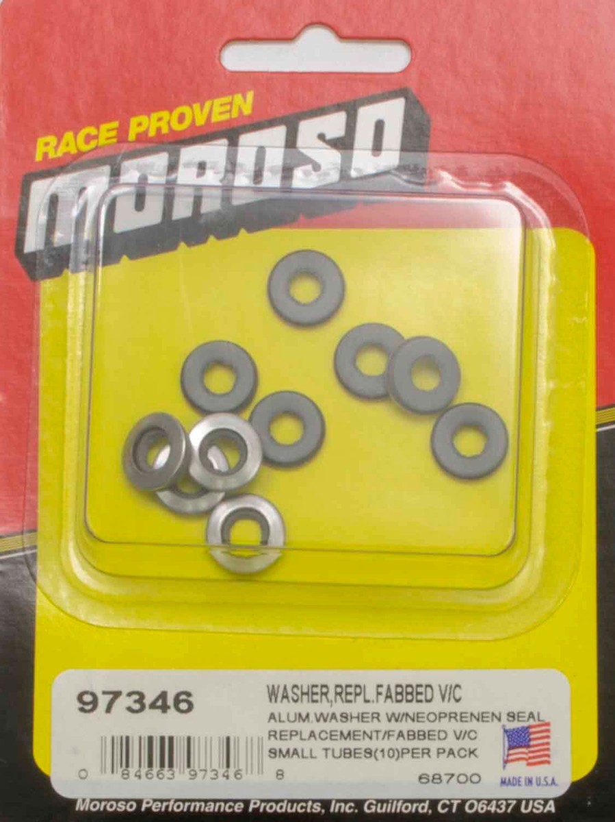 Moroso Replacement Washers for Fabricated Valve Covers (10pk) Moroso Replacement Washers for Fabricated Valve Covers (10pk)