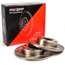2x MAXGEAR Bremsscheiben 239mm Hinten für HONDA CITY V JAZZ III OE 42510-TG0-T01