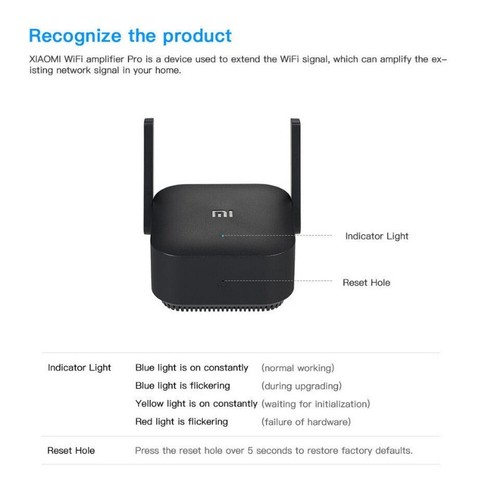 Xiaomi Wireless Router WiFi Signal Enhancer Range Expander Repeater Amplifier - 第 3/12 張圖片
