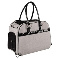 Flamingo Tragetasche Cilou Justine Hellgrau/Schwarz FüR Hunde Bis 5 Kg 44X23Cm