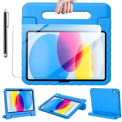 Shockproof Handle Case Cover for iPad (A16) 11th/10th/9th/8th/7th Gen Kids Gift Shockproof Handle Case Cover for iPad (A16) 11th/10th/9th/8th/7th Gen Kids Gift