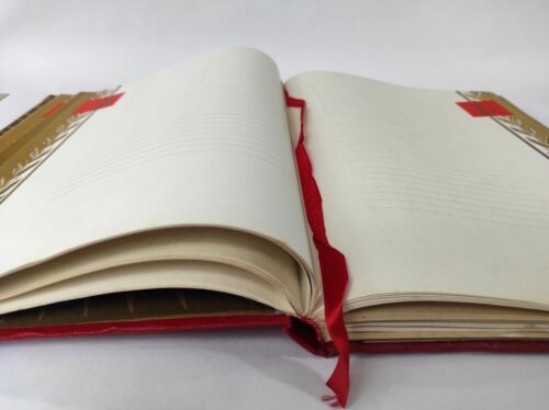 "Libro d'onore" sovietico, per registri dei migliori dipendenti - Foto 7 di 12