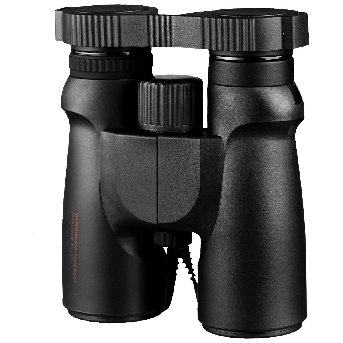 Mil-Tec Impermeabile Binocolo 8x42 Copriobiettivo Antiriflesso Marsupio Nero