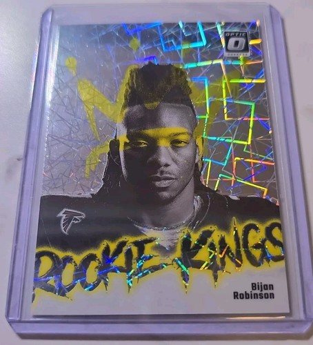 Bijan Robinson Rookie Kings SSP Panini Optic Insert 2023-24 Case Hit | eBay