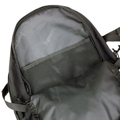 Supreme FW22 Box Backpack Black | eBay