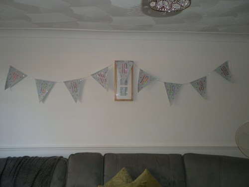 18TH BIRTHDAY BANNERS , BUNTING AND CANDLES - Picture 6 of 6