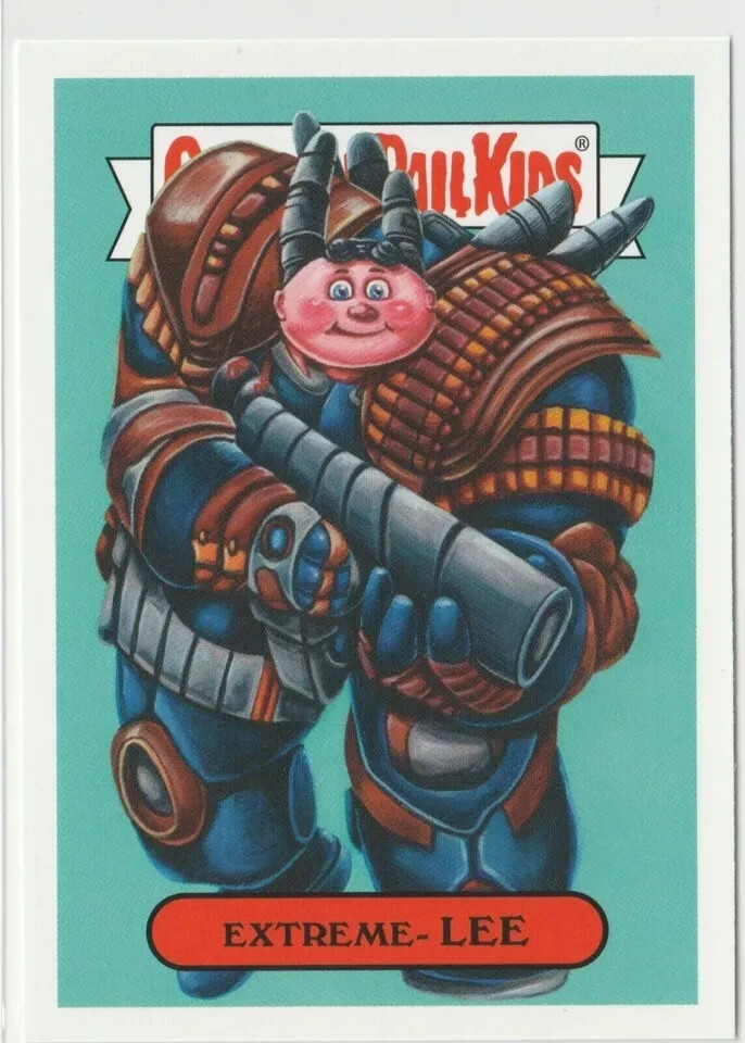 Extreme-Lee #10a Garbage Pail Kids GPK 2019 We Hate the 90s Trading Card