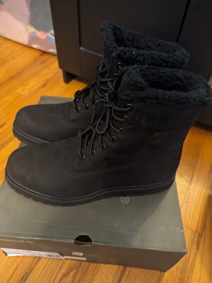 Timberland Men's RICHMOND RIDGE WATERPROOF WARM LINED Black Boots Size 11 NIB