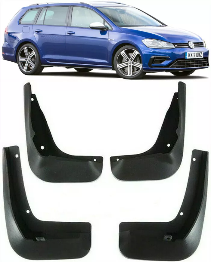 OEM Splash Guards Mud Flaps For VW 2017 2020 GOLF 7.5 MK7.5 R GTD Estate Variant
